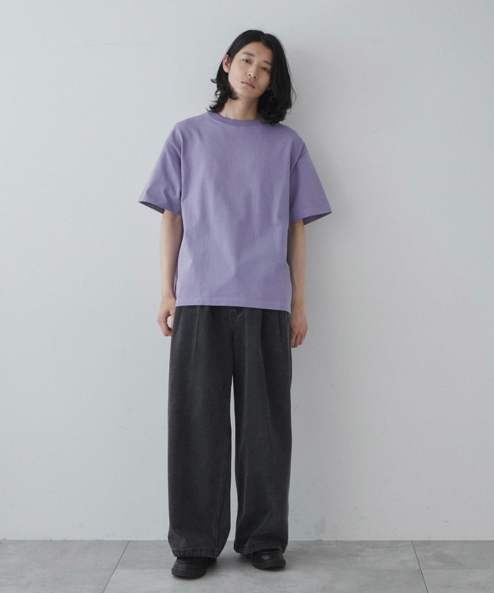 WEGO 【ユニセックス着用アイテム/綿100%/SMLXLサイズ展開】シルキーリッチヘビーコットンT 