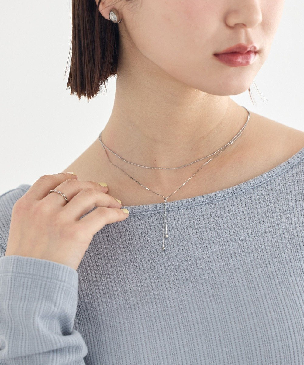 earth music&ecology 【ステンレス】Ｙ字ネックレス 