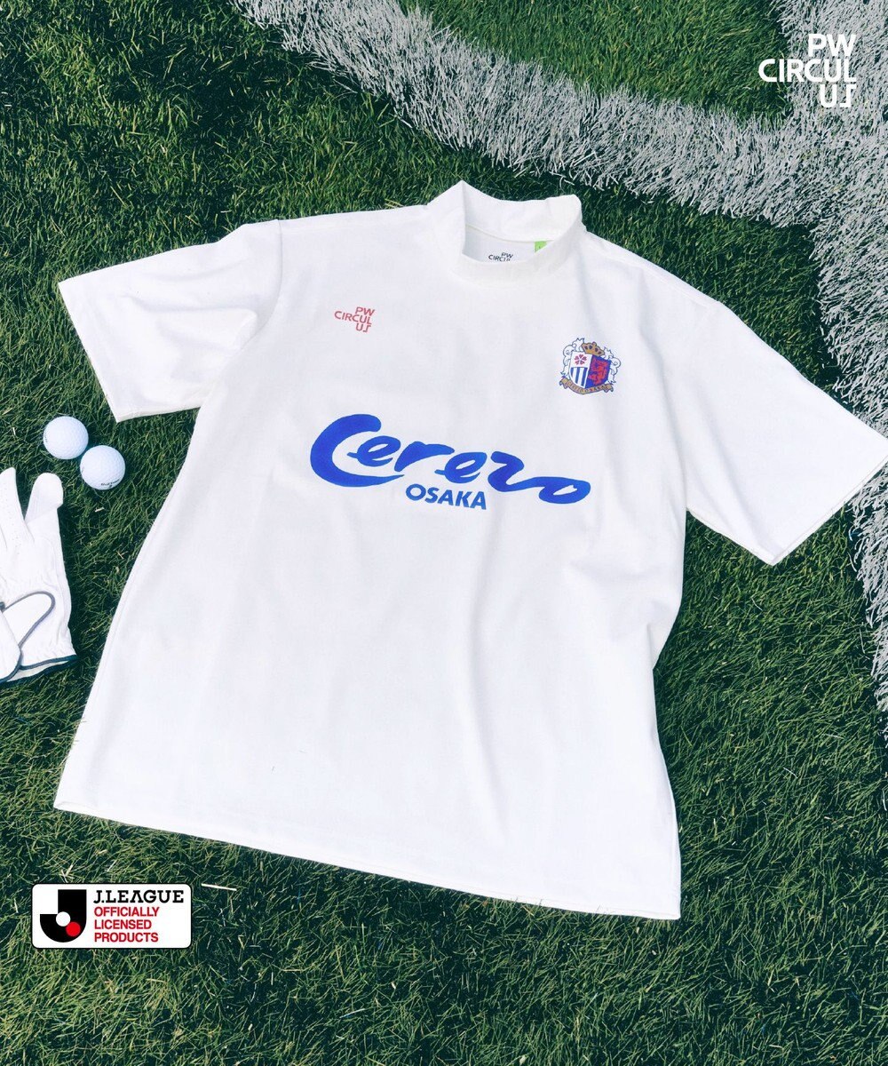 PW CIRCULUS 【UNISEX】J.LEAGUE モックネック J1所属の20クラブコラボ ゴルフ 