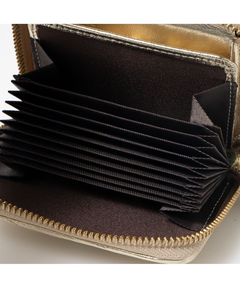 UNBILLION ペルケ perche / シーププリーツ・ジャバラカードウォレット 