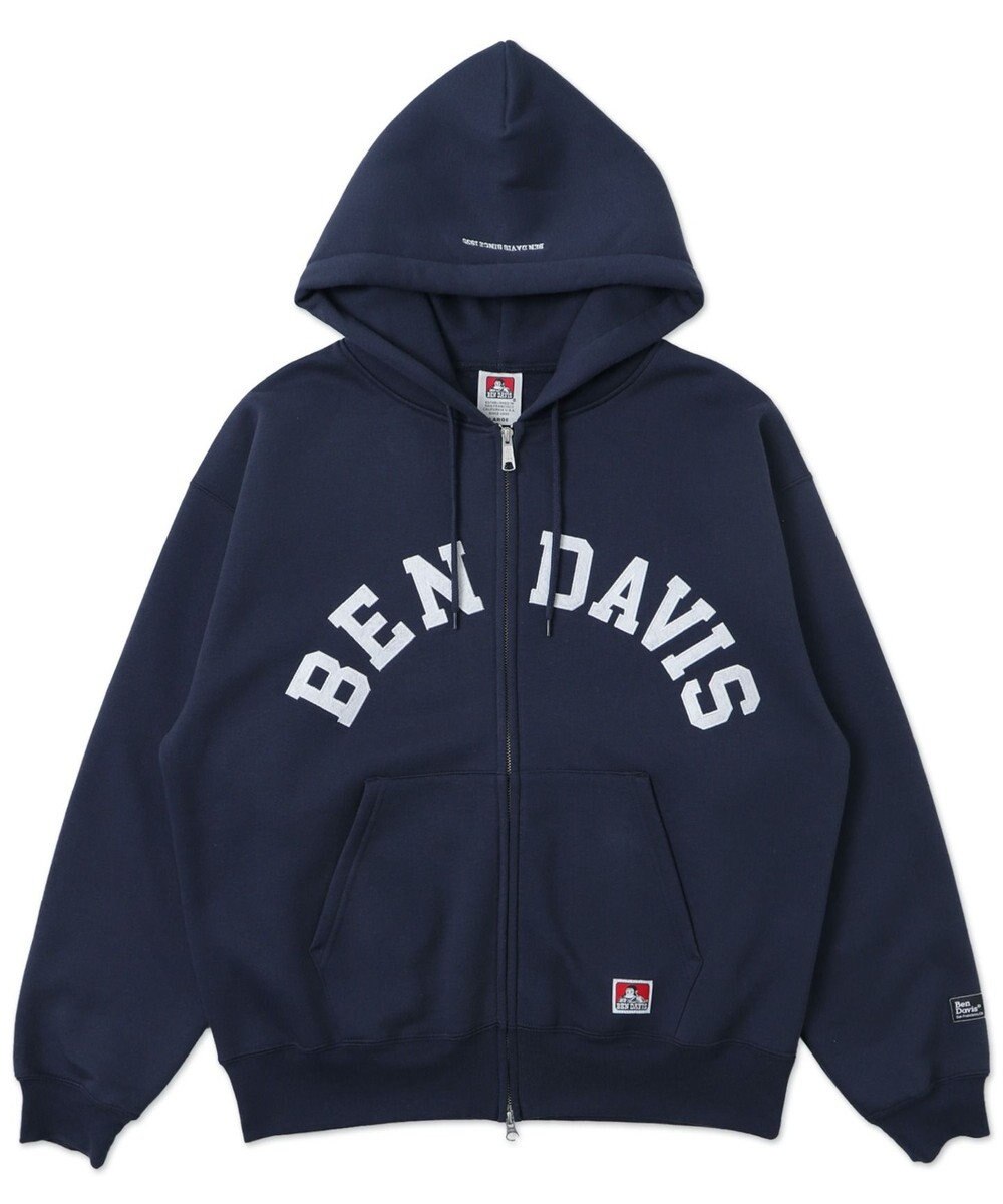 WEGO BENDAVISアーチロゴZIPパーカー 