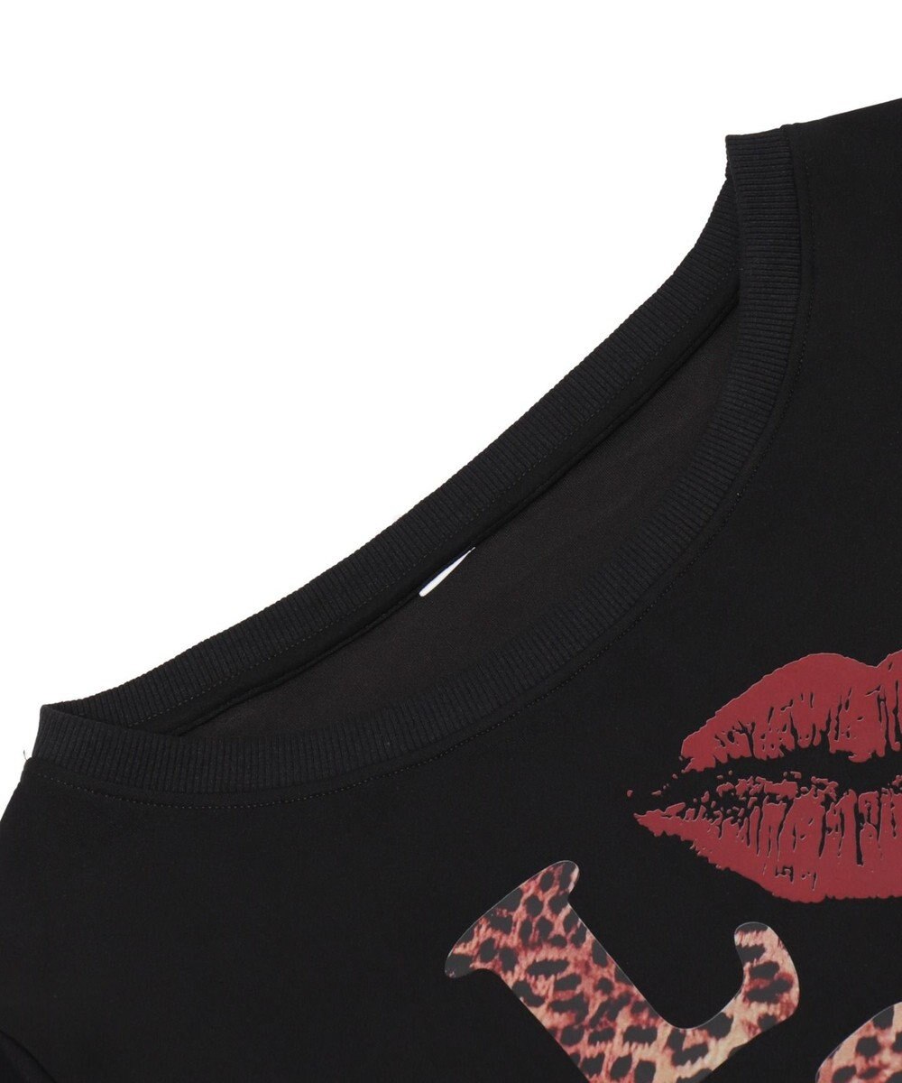 WEGO レオパードロゴオフショルSWT 