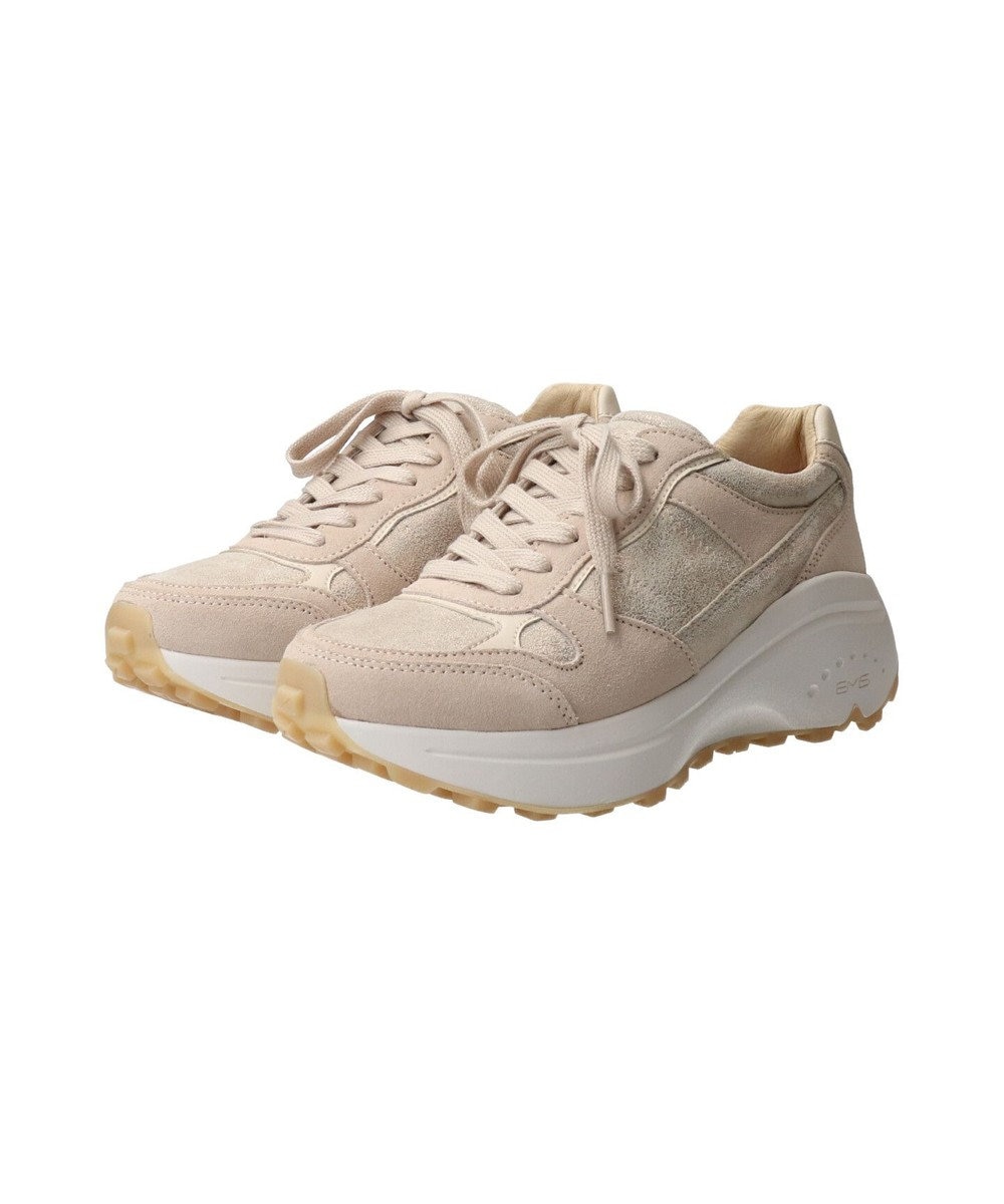 INTER-CHAUSSURES 【BUSSOLA】厚底レースアップスニーカー 