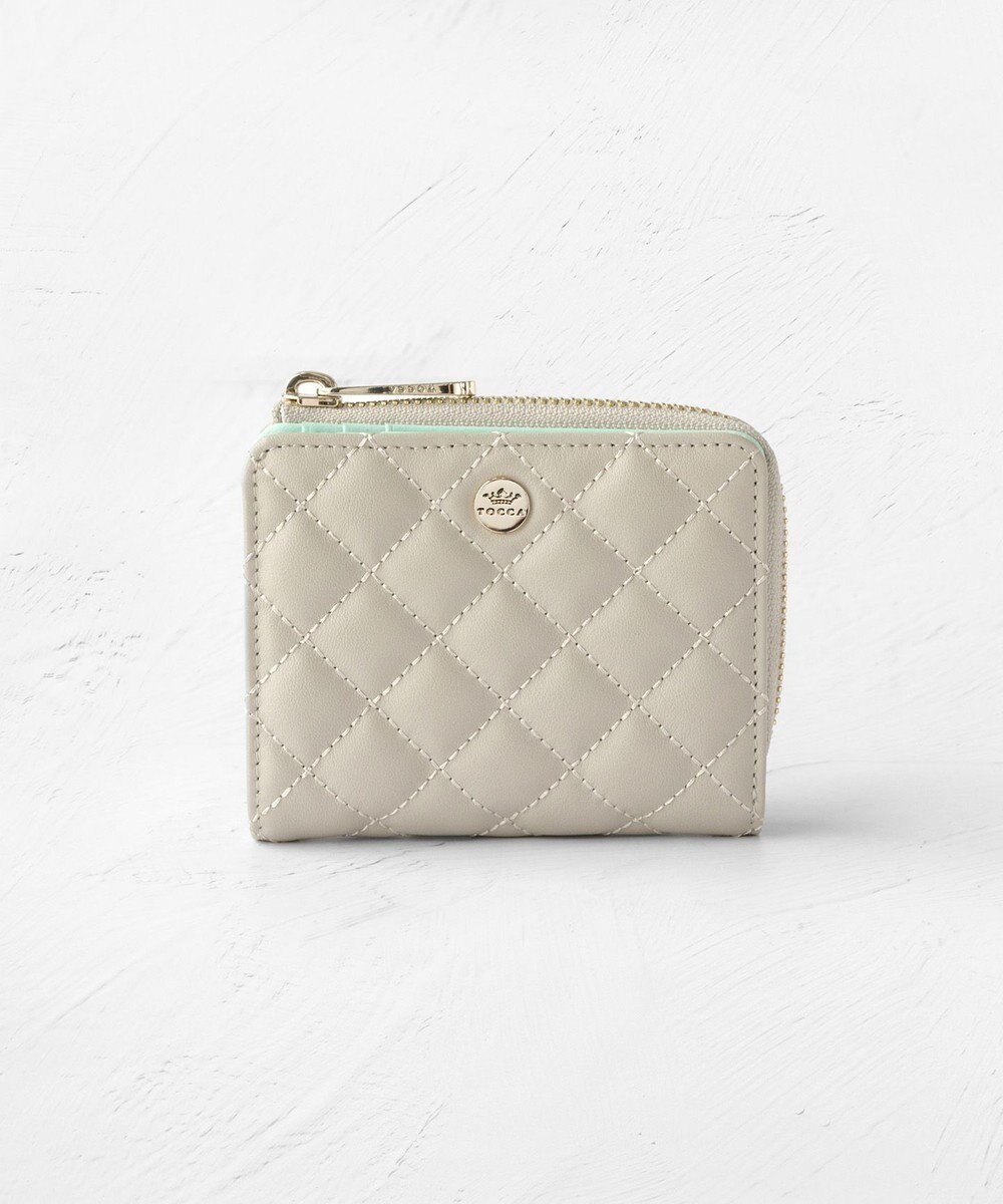TOCCA TRACE PAVE BIFOLD WALLET 二つ折り財布 