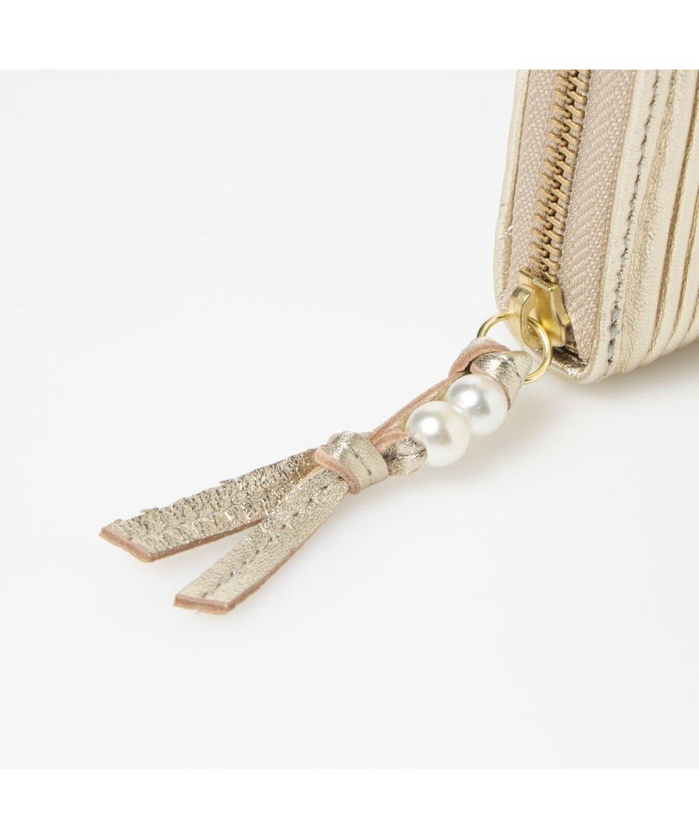 UNBILLION ペルケ perche / シーププリーツ・ジャバラカードウォレット 