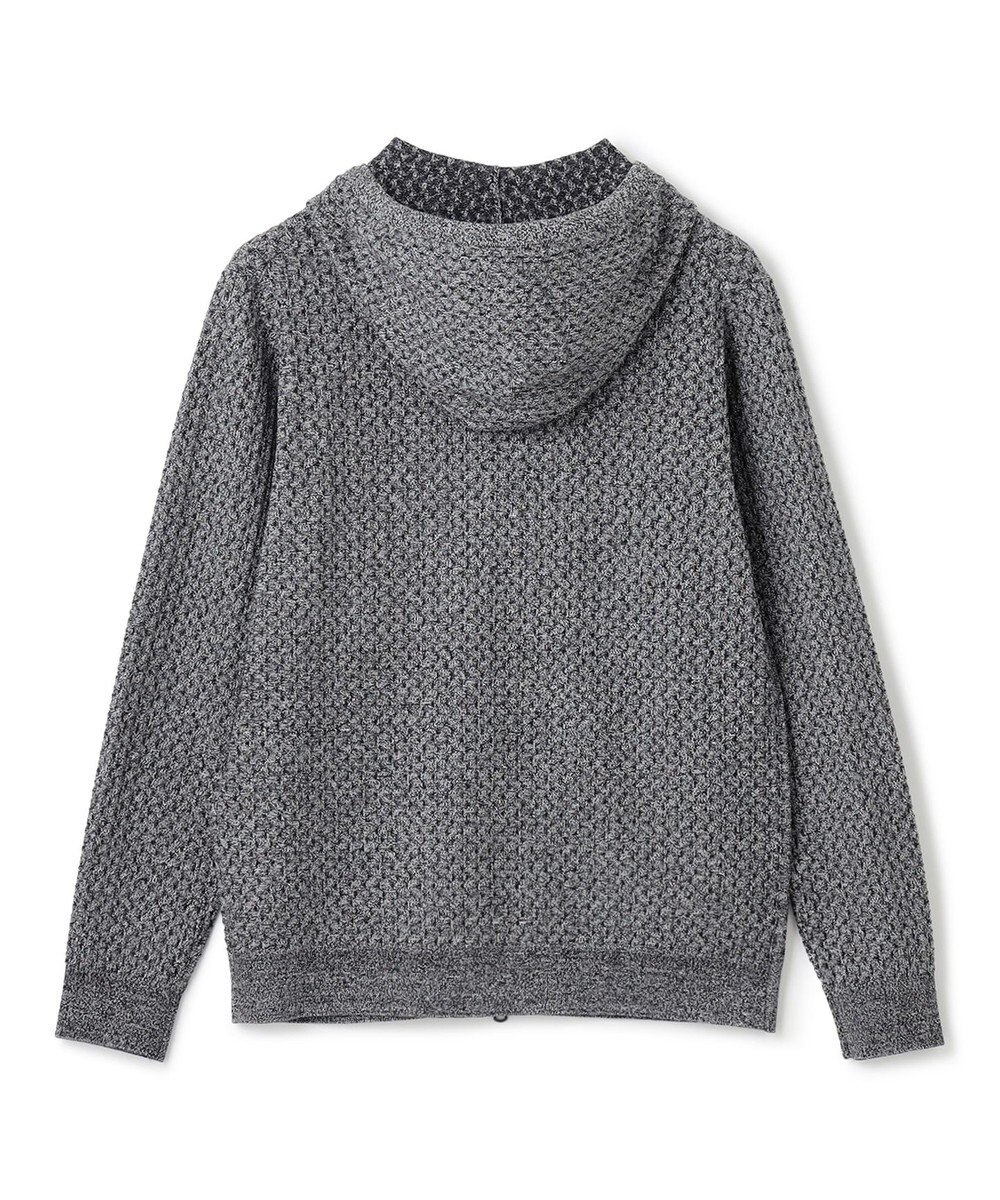 JOSEPH HOMME 【イージーケア】 ヴィスコースリンクス　ジップアップニットパーカー 