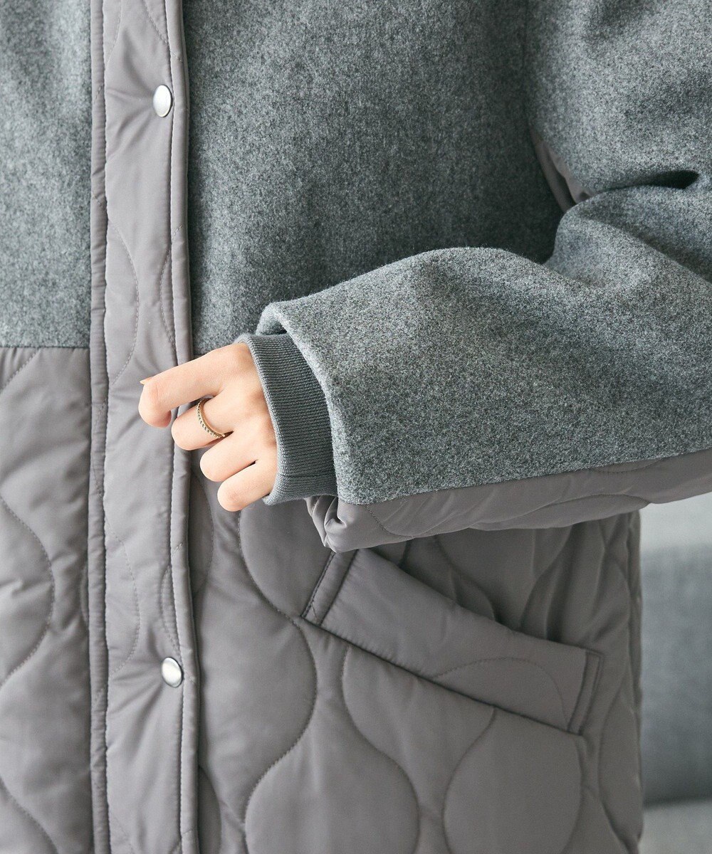 CRAFT STANDARD BOUTIQUE キルト切替フードコート 