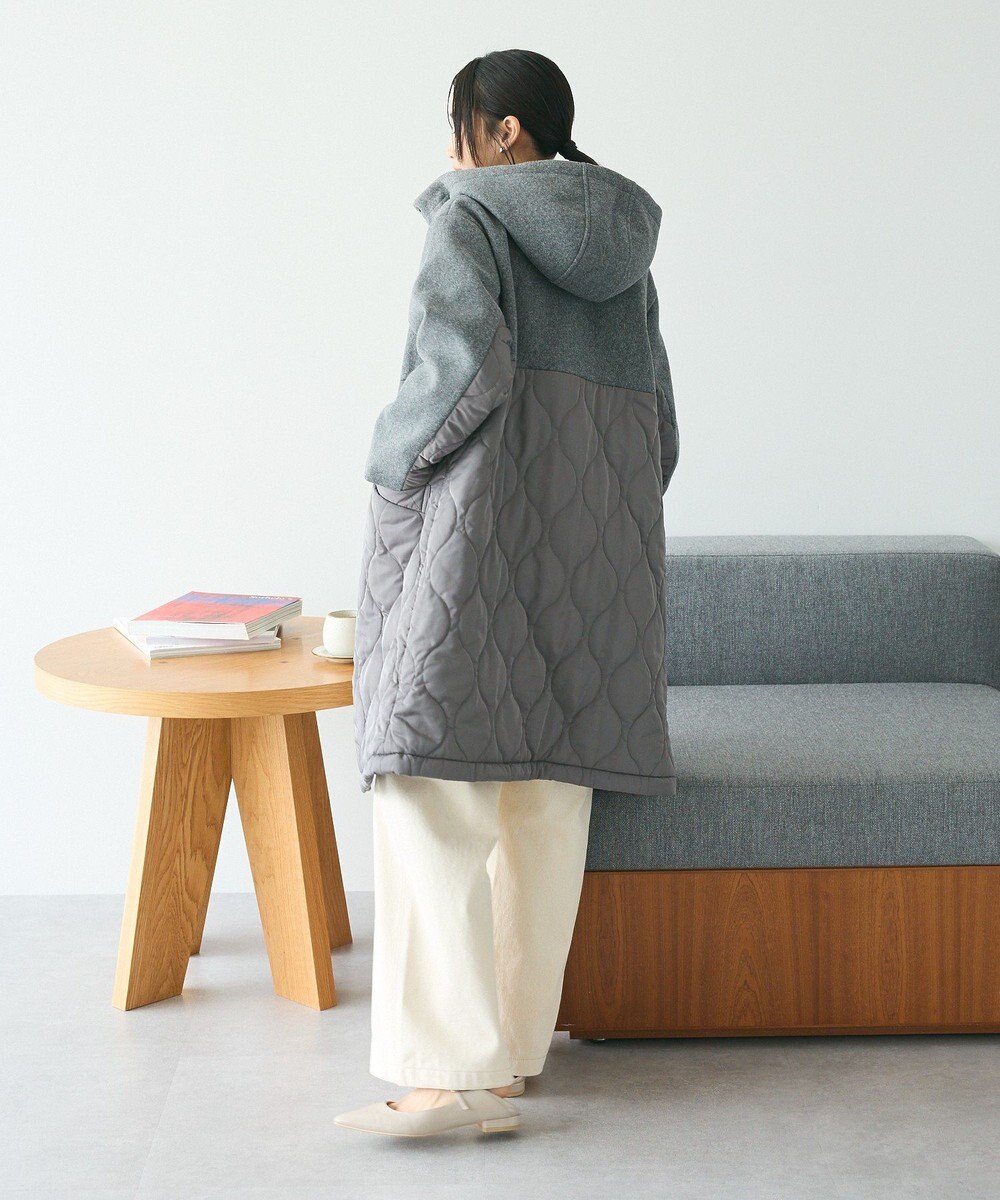 CRAFT STANDARD BOUTIQUE キルト切替フードコート 