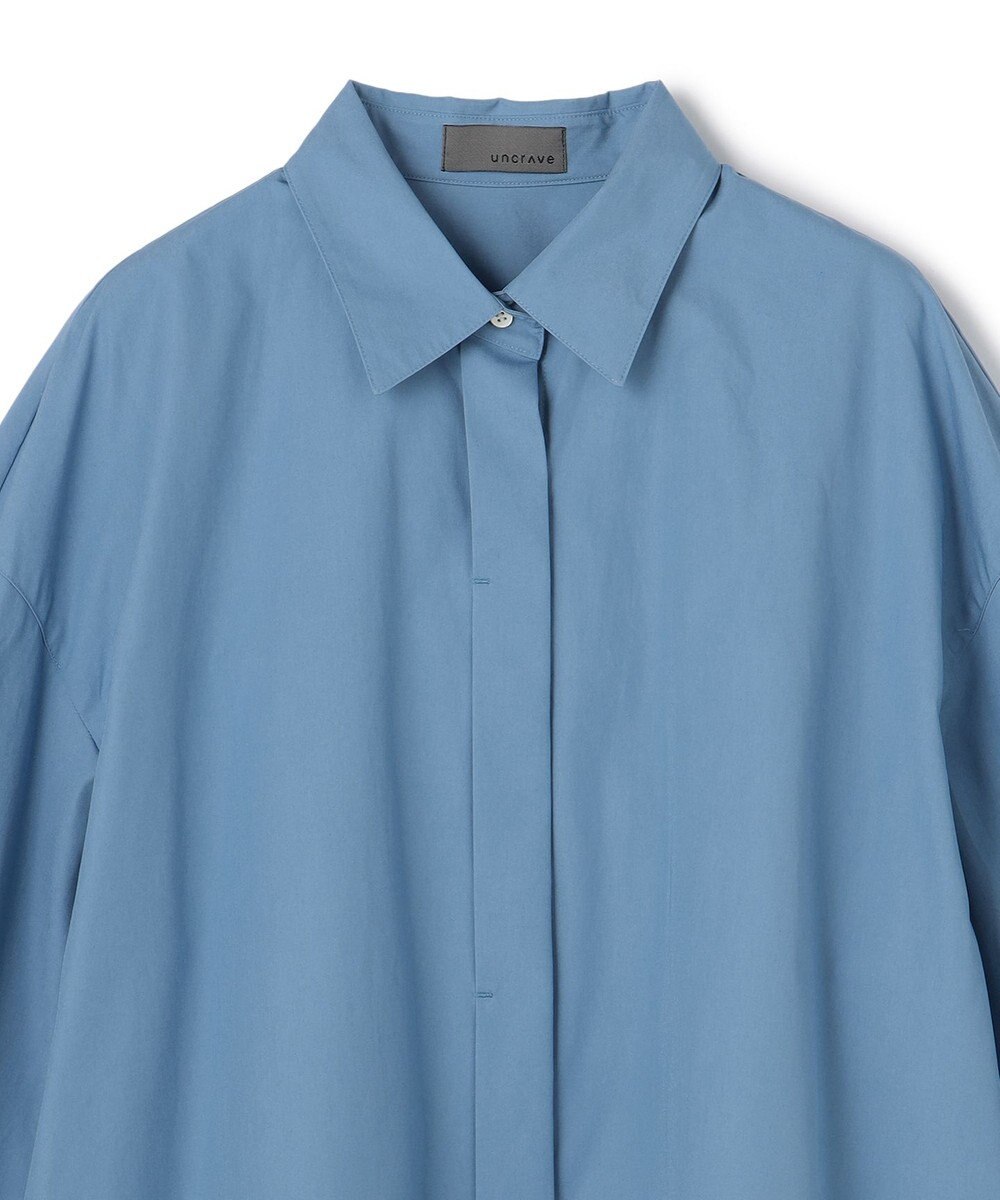 uncrave コットンクロスプレーン BIGシャツ 