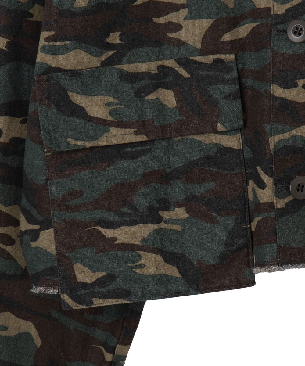 WEGO ミリタリーショートシャツ 