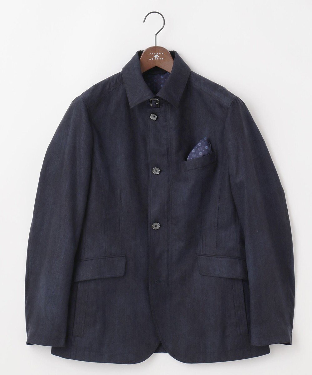 JOSEPH ABBOUD 【軽量/スウェードタッチ】ライトスウェードジャケット 