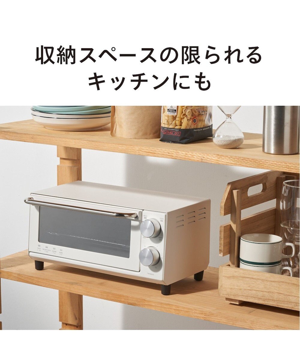YAMATO テーブル＆キッチン 【TWINBIRD】オーブントースター  ホワイト  TS-D038W 