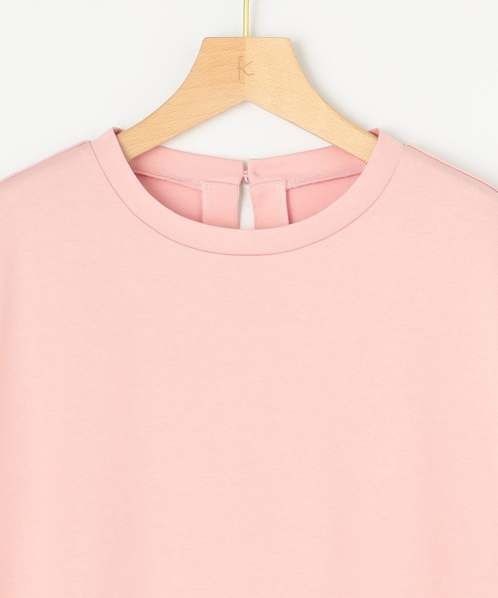 組曲 【汗ジミ防止・撥水】GIZAプレーティング天竺フレンチスリーブ カットソー 