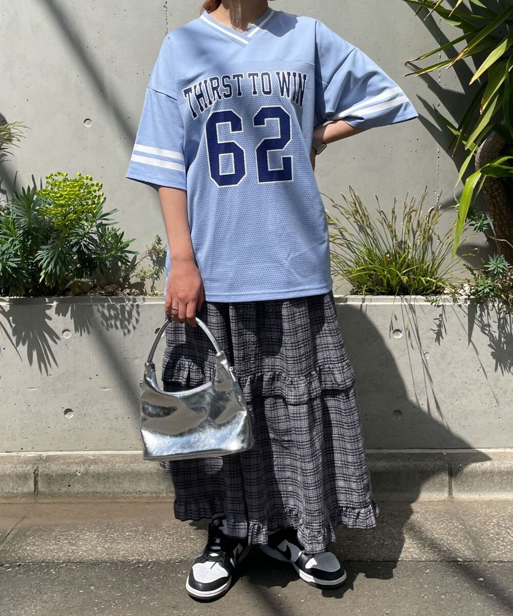 WEGO ナンバリングメッシュビッグT 