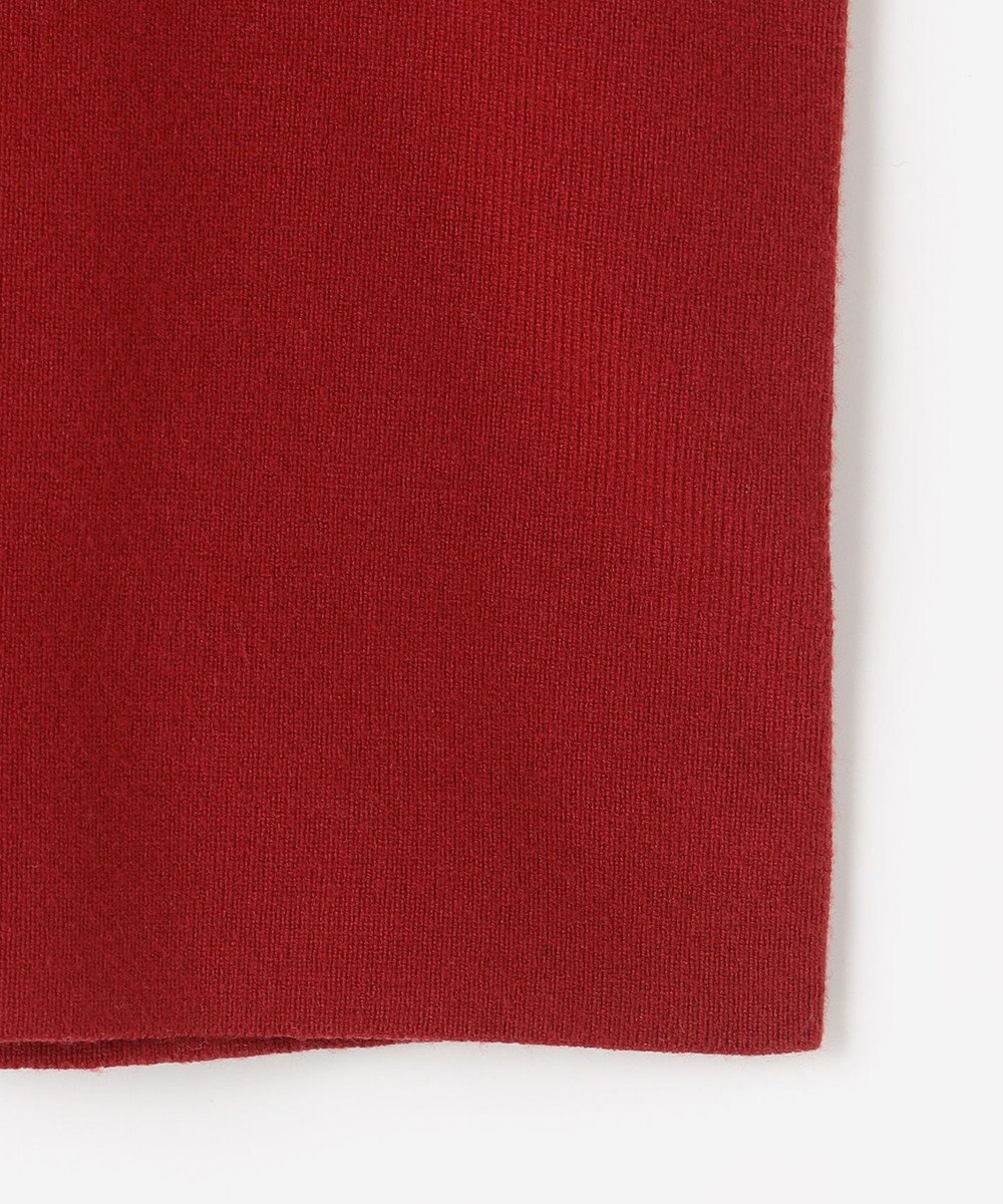 Feroux 胸元刺繍パールニット カーディガン 