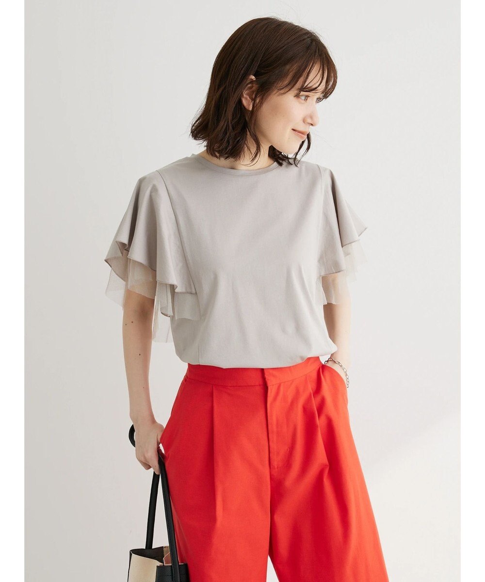 Green Parks ・ＥＬＥＮＣＡＲＥ　ＤＵＥ　フレアスリーブＴシャツ 