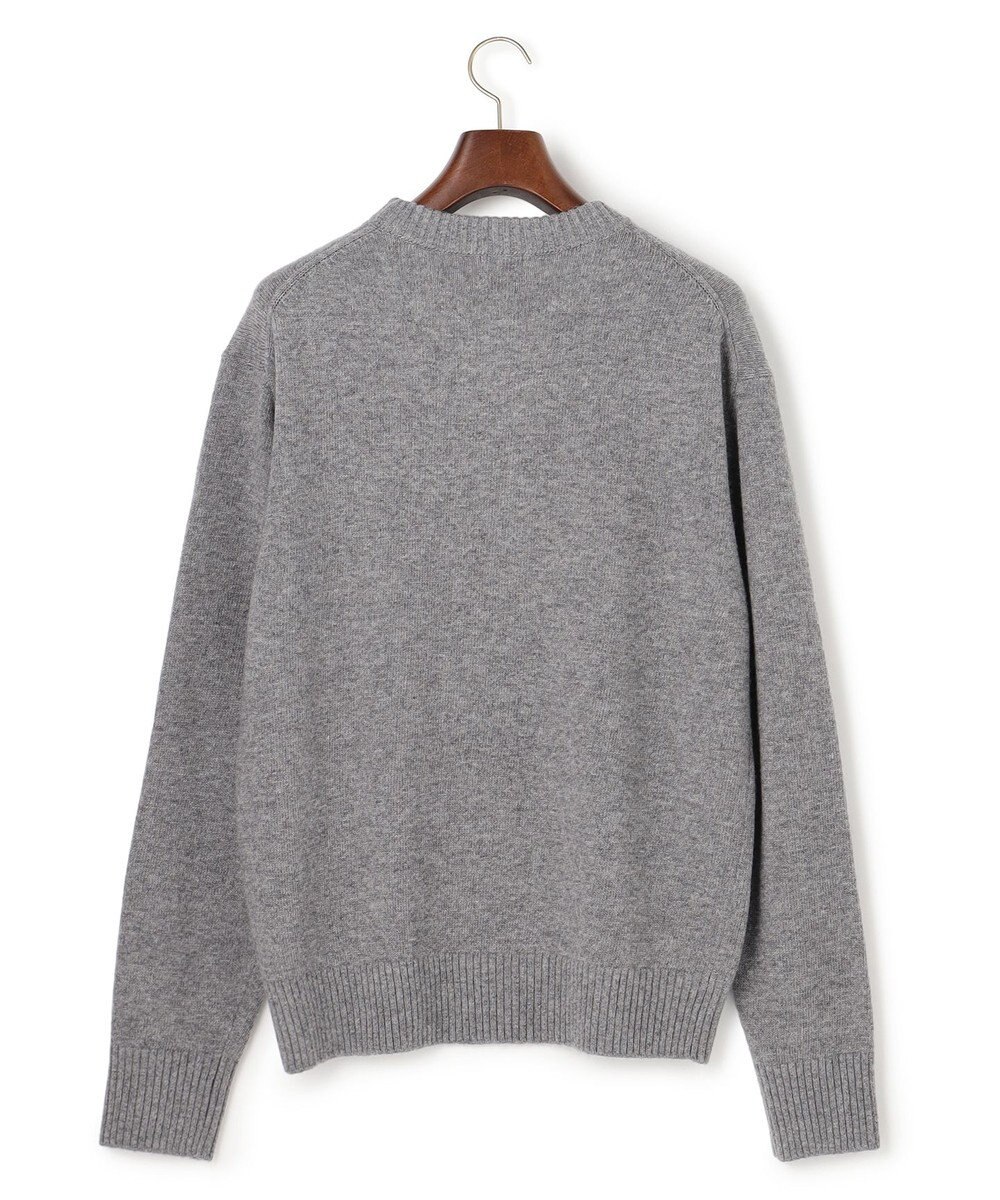 J.PRESS MEN 【NYUZELESS】1902 クルーネックロゴ ニット 