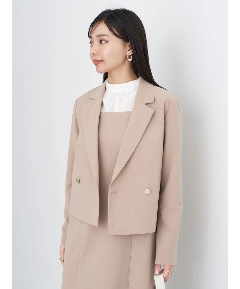 earth music&ecology ショートテーラードジャケット 