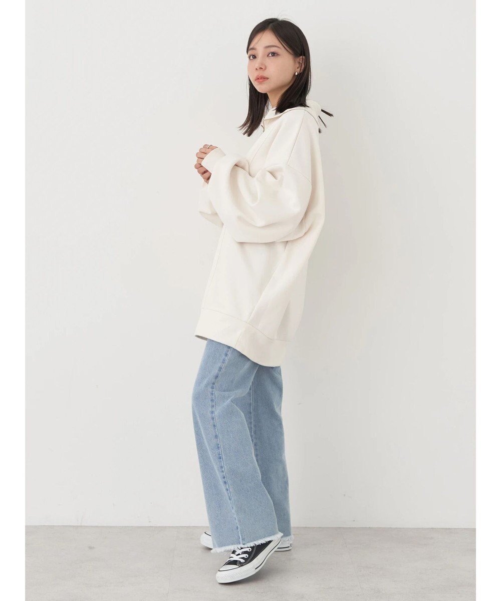 earth music&ecology スタンドｚｉｐダンボールチュニック 