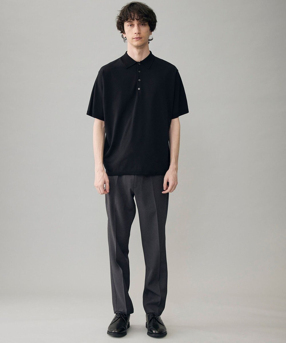 UNFILO MENS 【OCEANS 雑誌・web・YouTube 掲載】WOOL TOUCH 機能美パンツ スリム【東レ開発のウール見え高機能素材】 