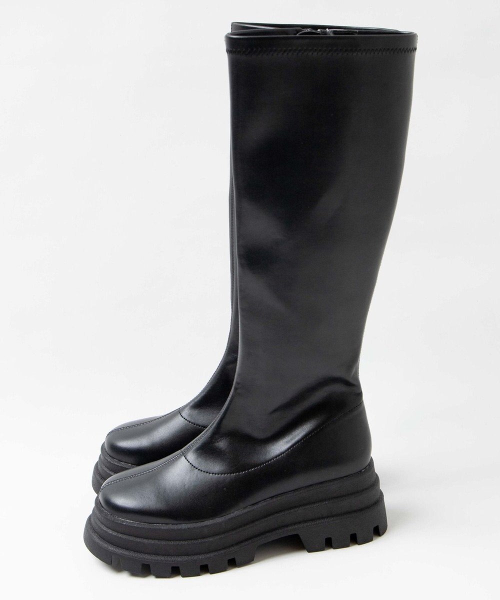 WEGO ボリュームロングブーツ 