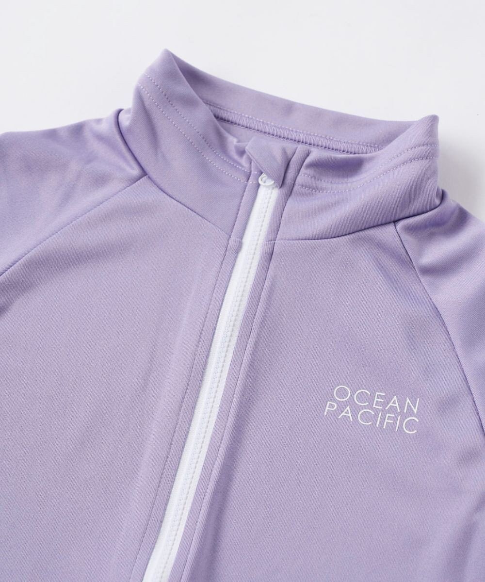 OP／FILA 【Ocean Pacific】フルジップ OPロゴラッシュガード 