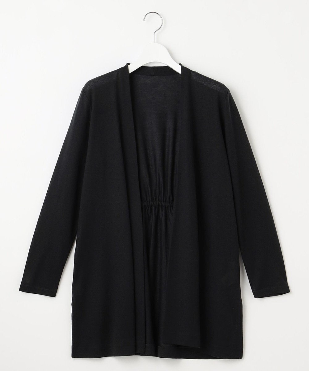 J.PRESS LADIES セルロースジャージー ロング カーディガン 