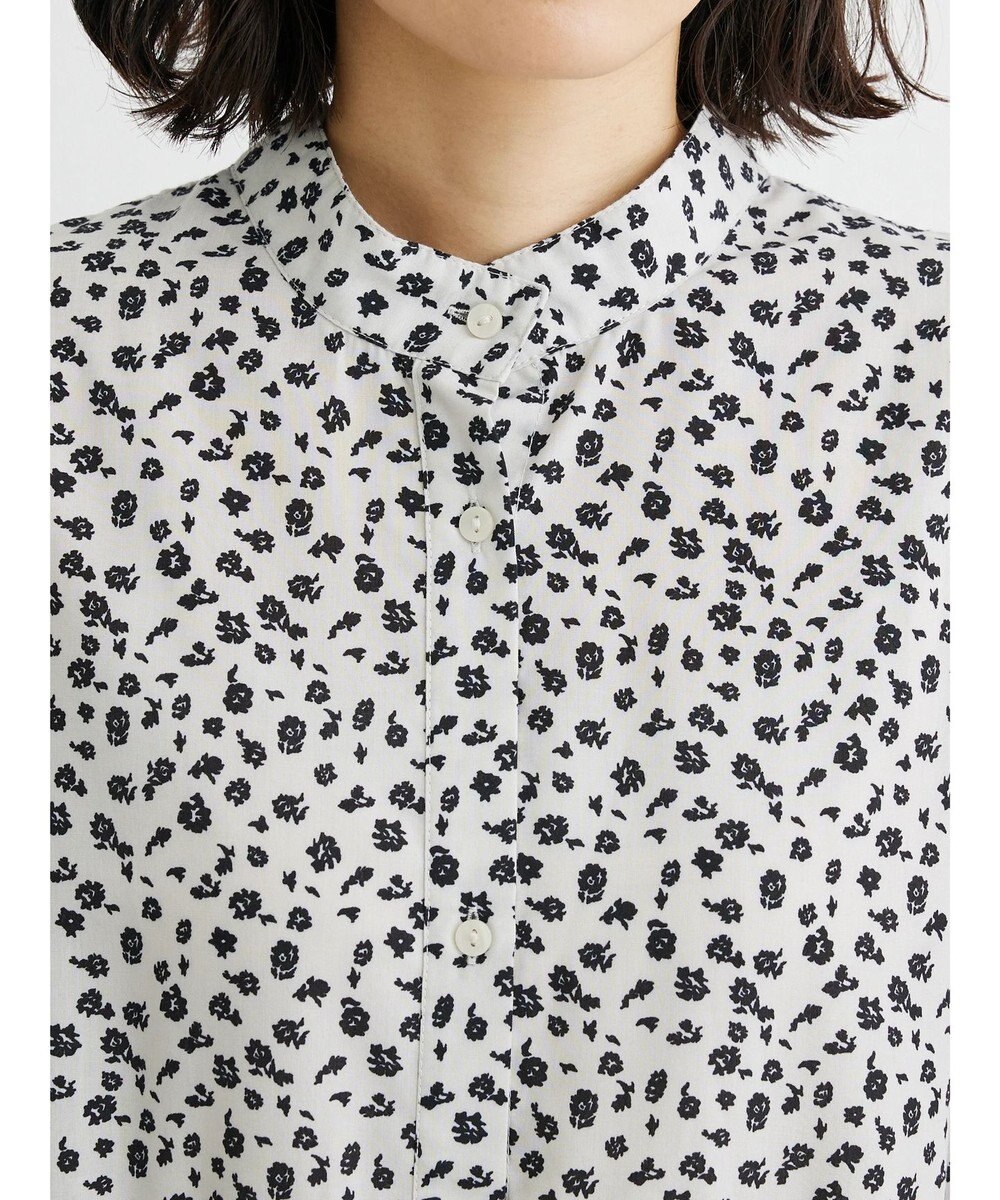 Green Parks ２ｗａｙ小花柄ギャザーシャツワンピース 