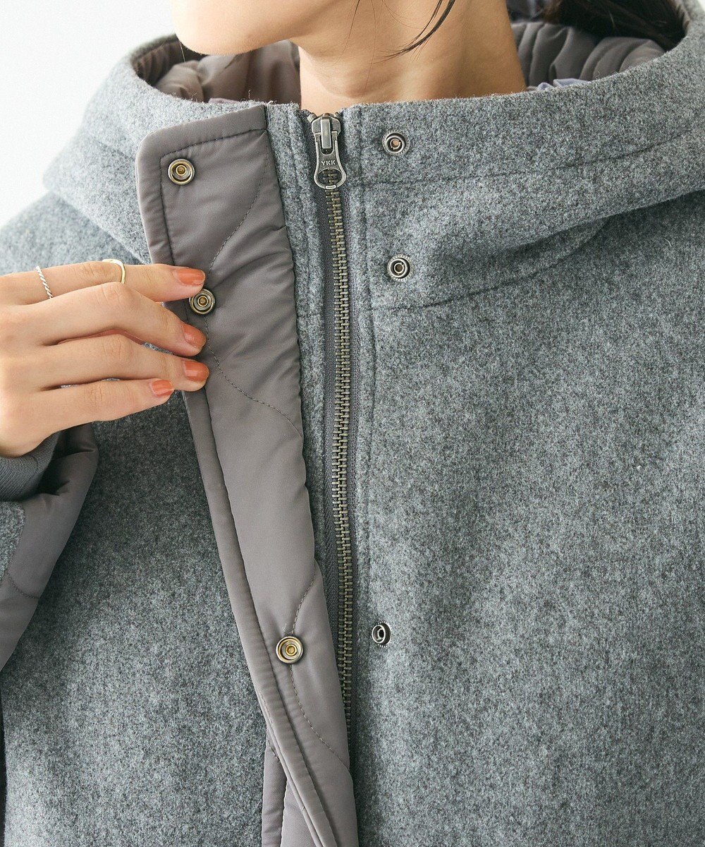 CRAFT STANDARD BOUTIQUE キルト切替フードコート 