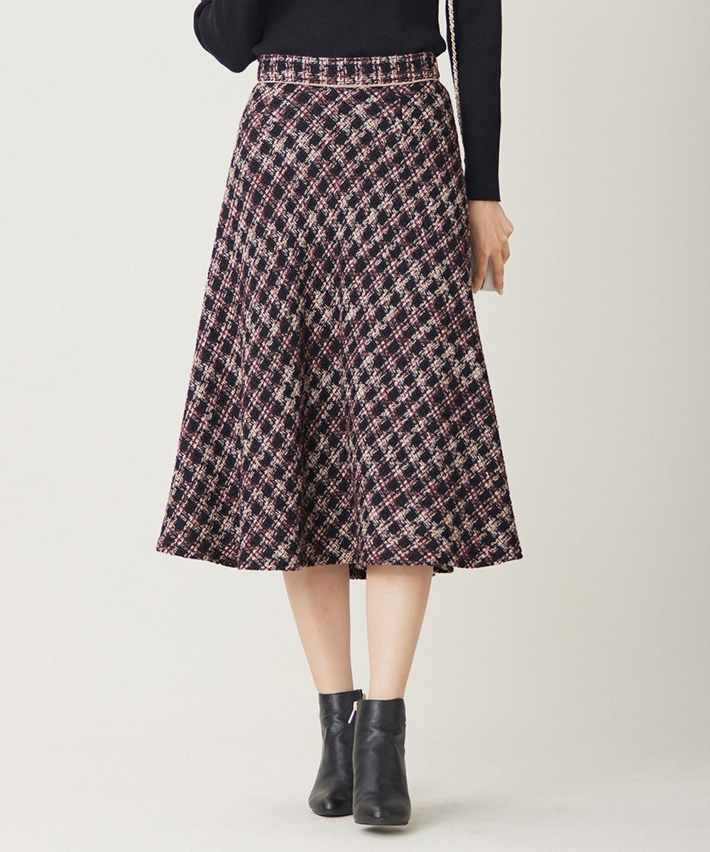 パフィツイードミディ スカート / any SiS L | ファッション通販 ...