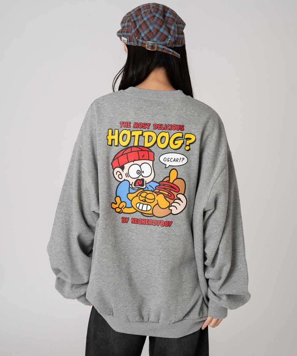 WEGO 【裏起毛/ユニセックス着用ITEM/SMLサイズ展開】アソートグラフィックプルオーバー（4） 