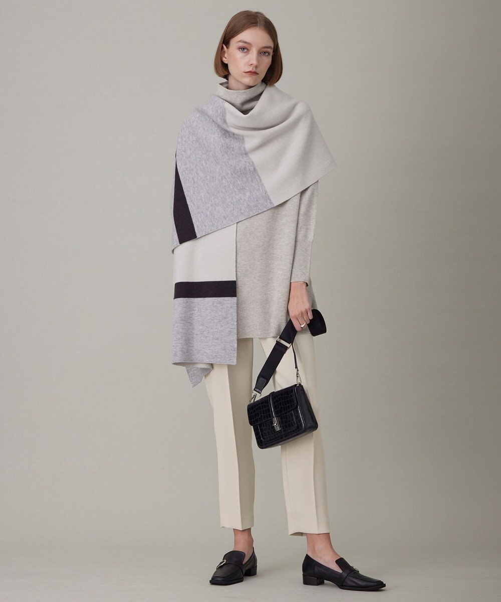 ICB 【洗える】ソフトウールハイゲージ ハイネックプルオーバー 