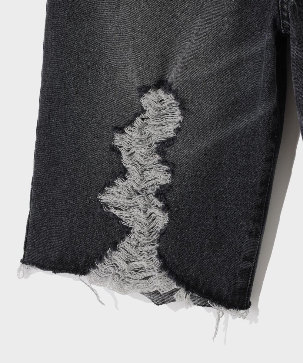 GRACE CONTINENTAL クラッシュハーフパンツ 