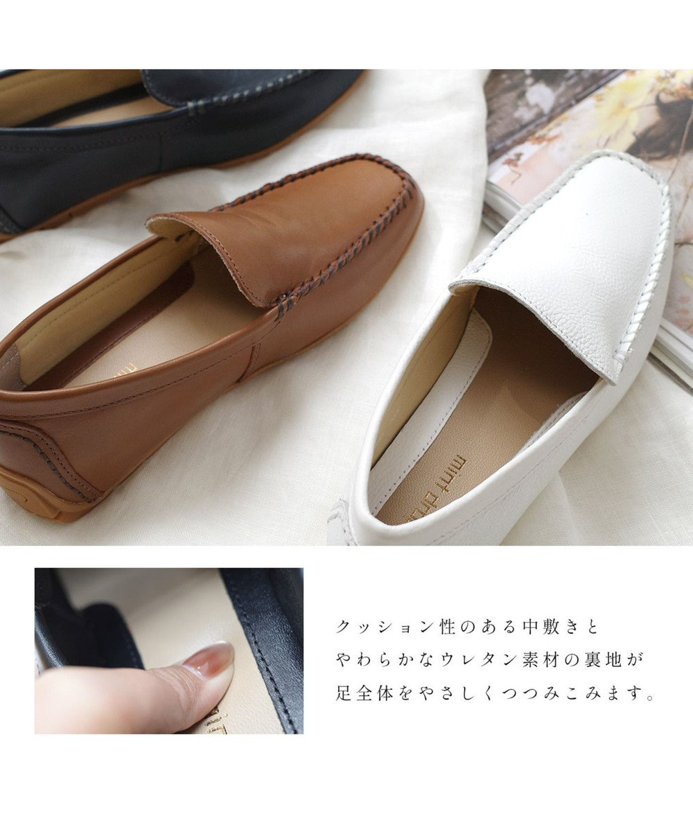 Pointer 本革インヒールローファー 