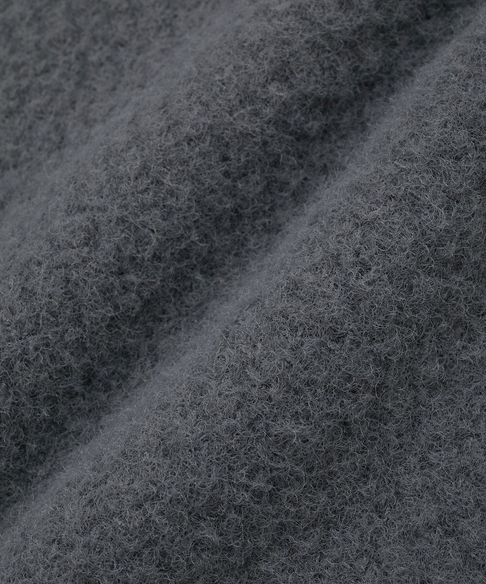 earth music&ecology パウダーシャギー畦プルオーバー 