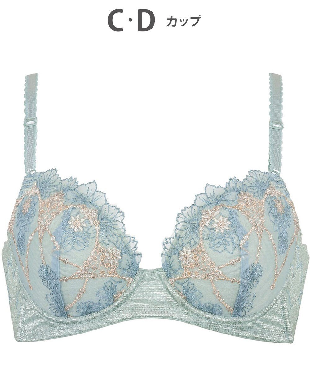 Wing ブラジャー 背中の段差をスムージング 脇高設計 脇から背中すっきり バストの脇流れをブロック 【後ろ姿きれいブラ】 ブラ KB2719 ウイング／ワコール 