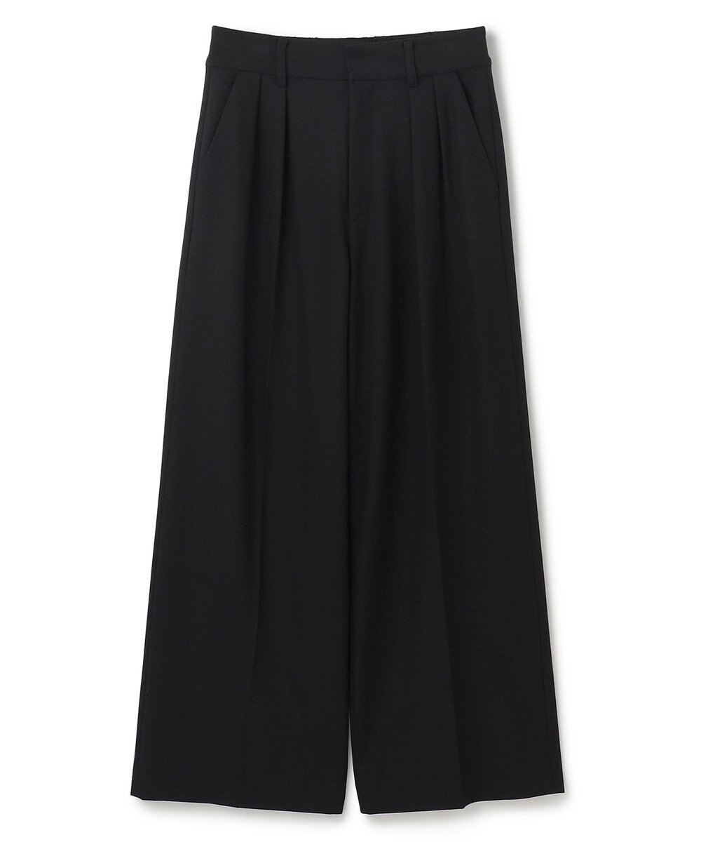 UNFILO タックワイドパンツ 