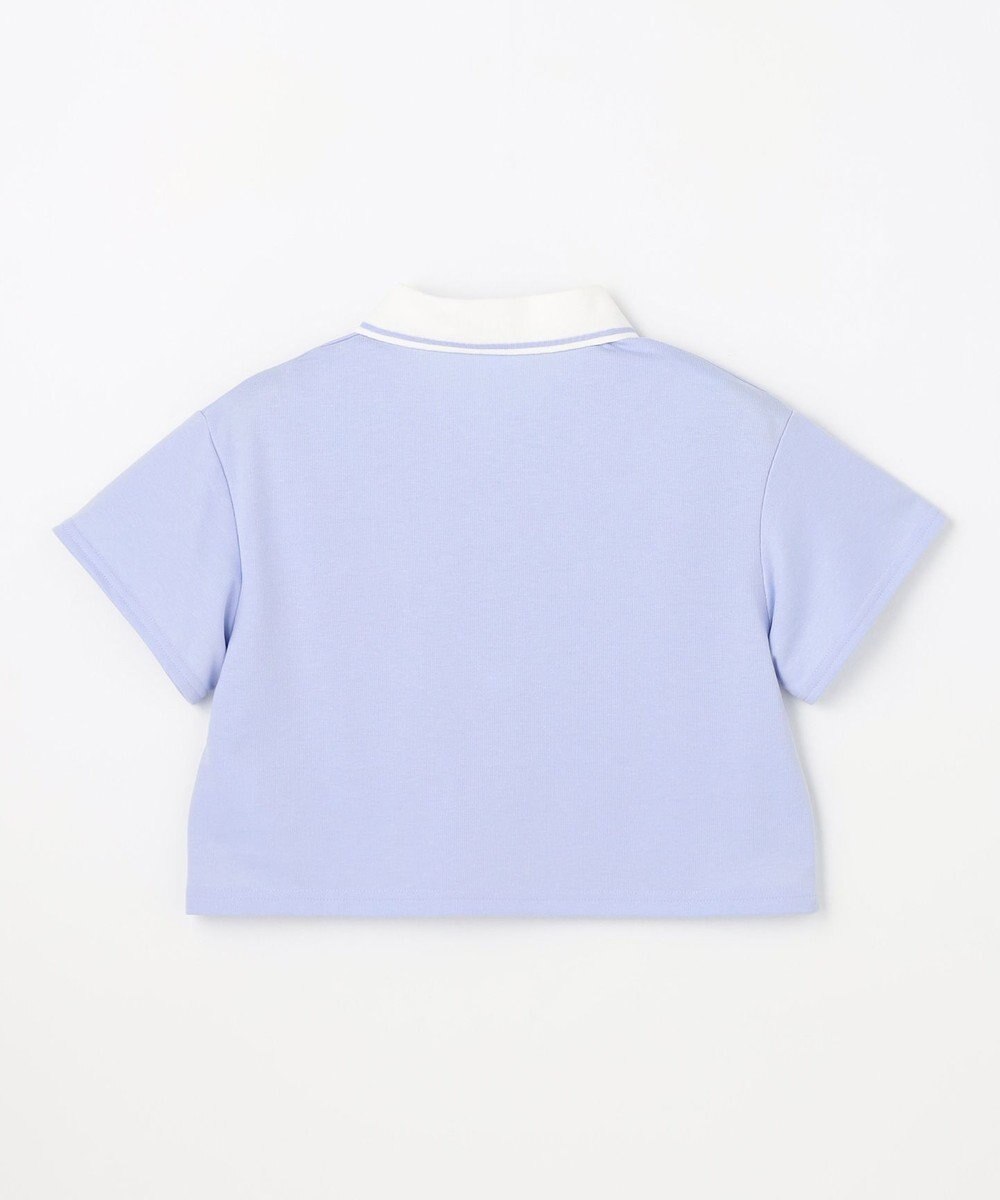 ANY KIDS 【洗濯機可能/吸汗速乾】ドライタッチ ショート丈ポロシャツ 