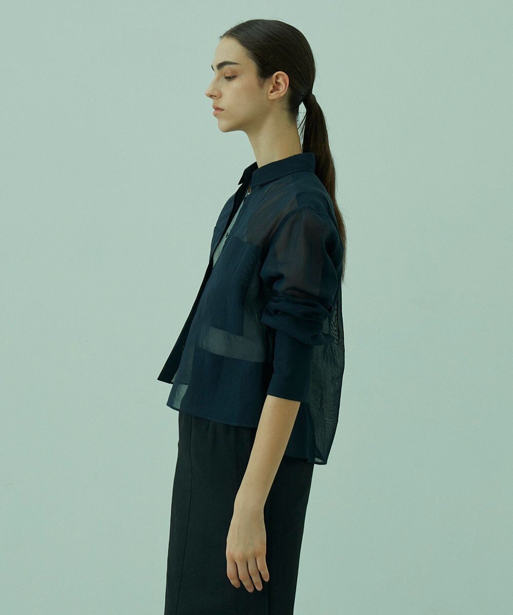 BEIGE， MAPLE / ボクシーブラウス 