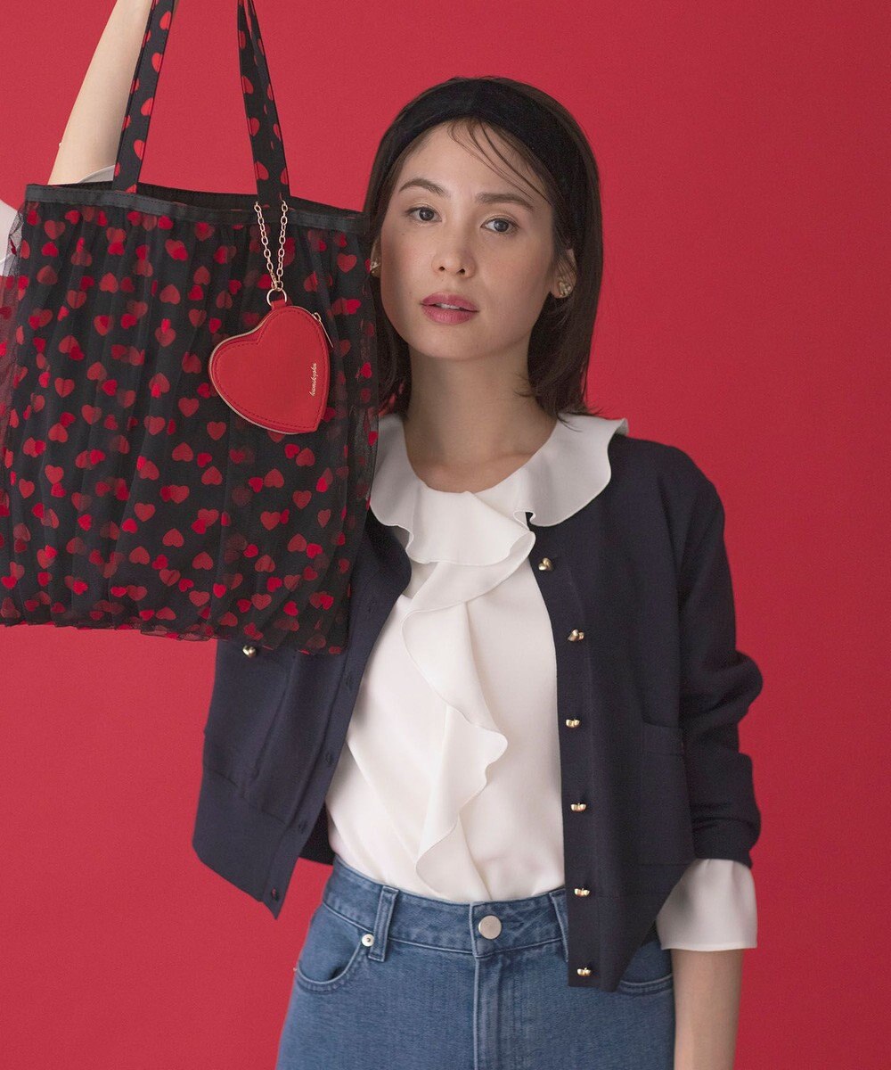 組曲 L ラッフルデシン ブラウス 