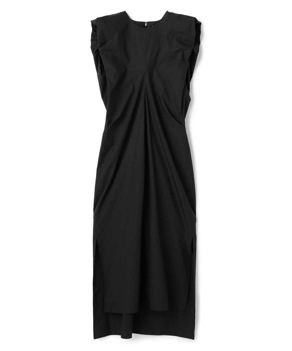 BEIGE， MALLOW / コットンタック バルーンスリーブドレス 