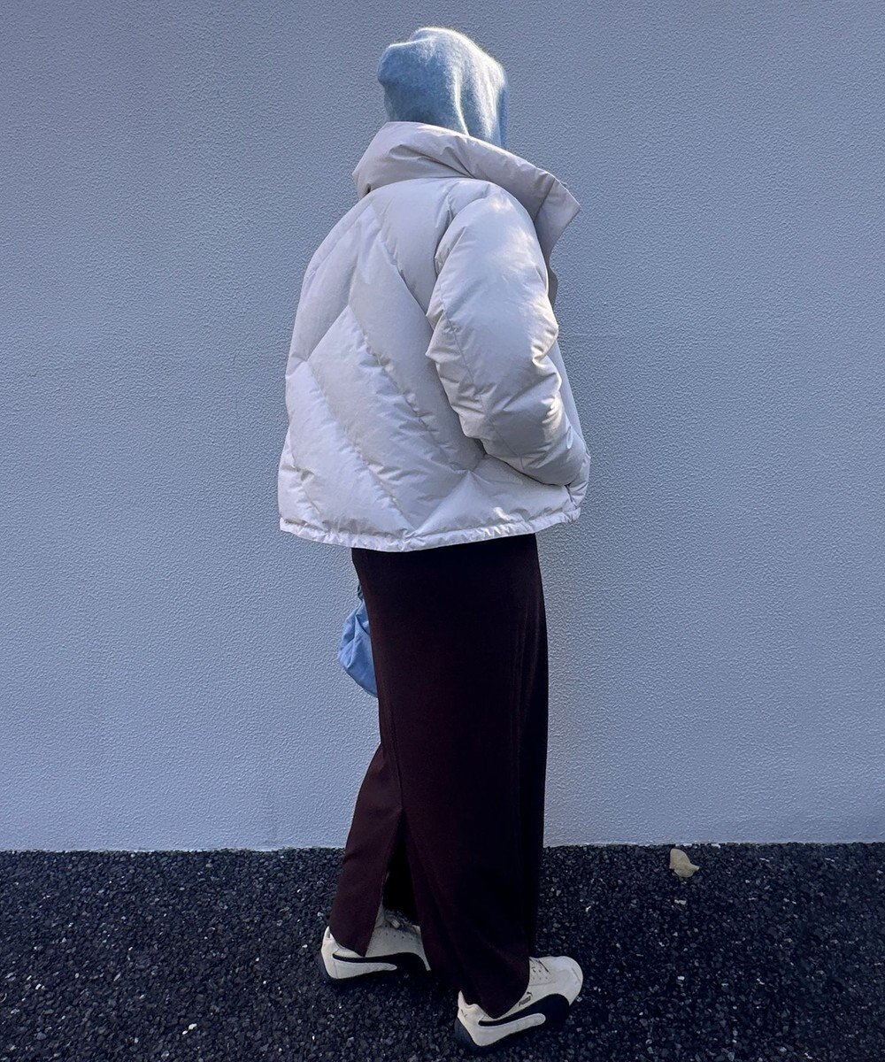 KWD 【日本製/高品質ダウン】STAND COLLAR DOWN BLOUSON ダウンブルゾン 