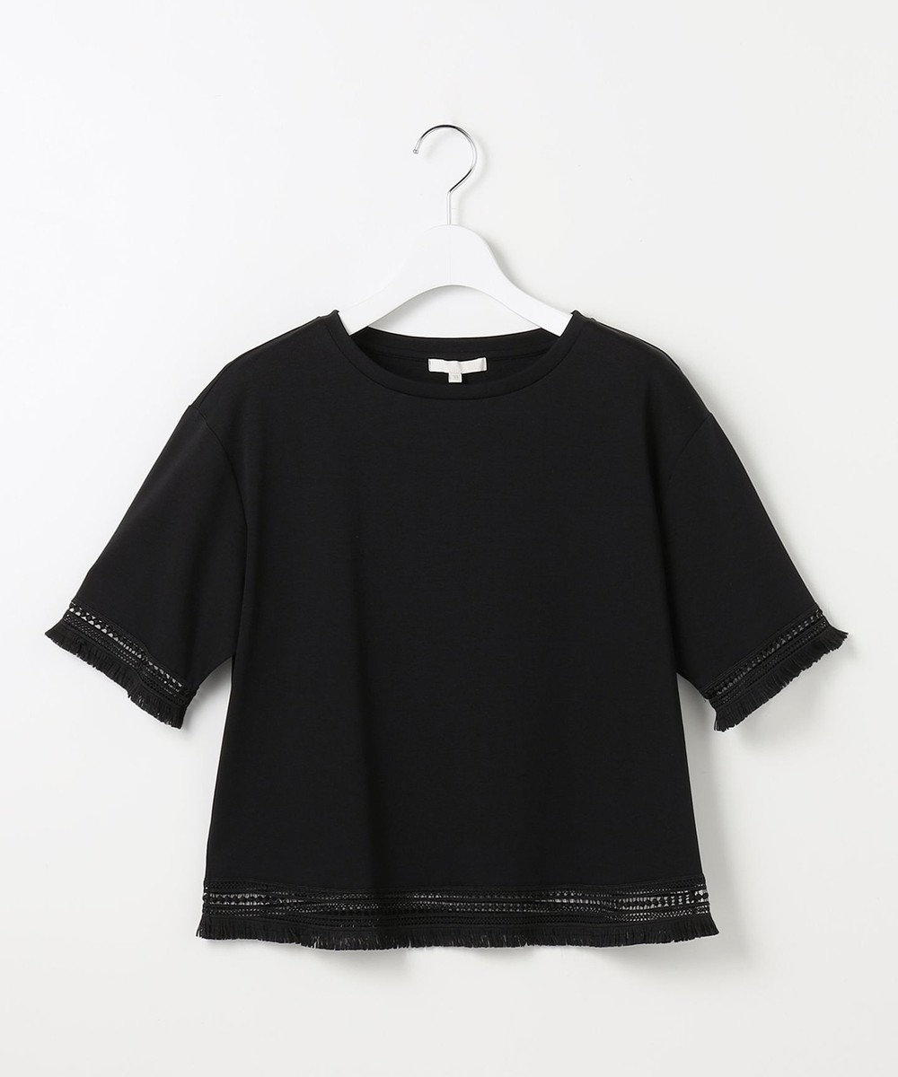 自由区 L コンパクトハイゲージフリンジ Tシャツ 