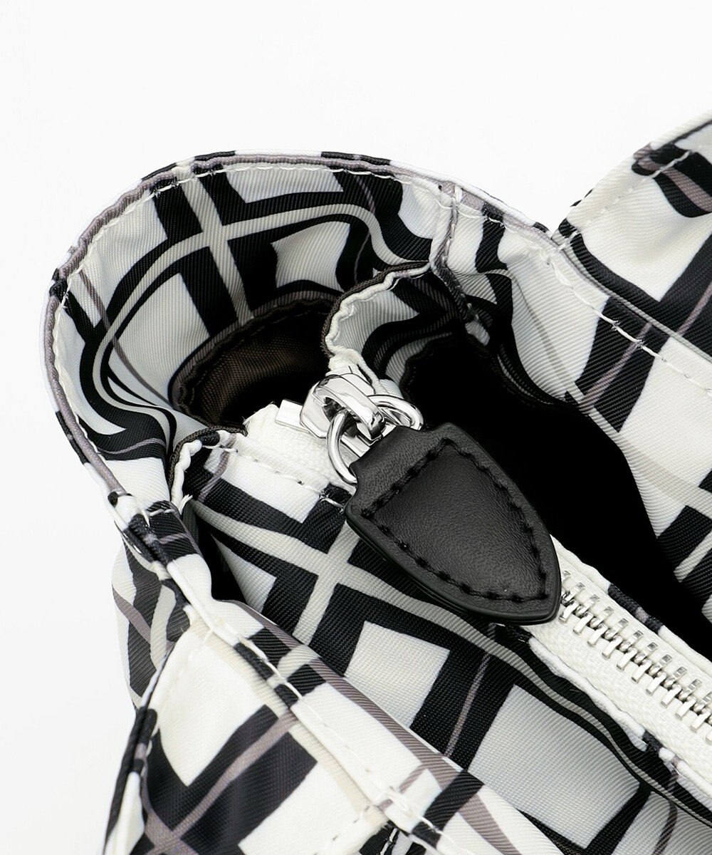 Y'SACCS 総柄プリントミニトートバッグ 