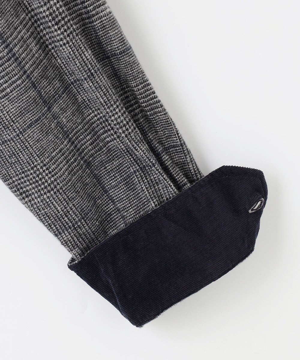 JOSEPH ABBOUD 【キングサイズ・柔らかな肌触り】 オーガニックラフィ グレンチェックシ ャツ 