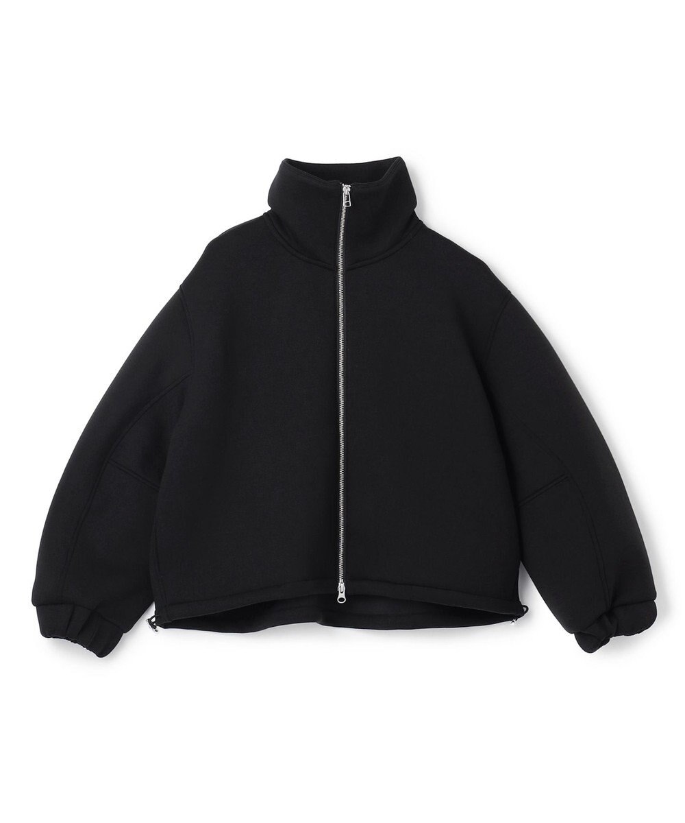 UNFILO L 【野呂佳代さん着用】BEAUTY FORM JERSEY+ ZIPブルゾン 