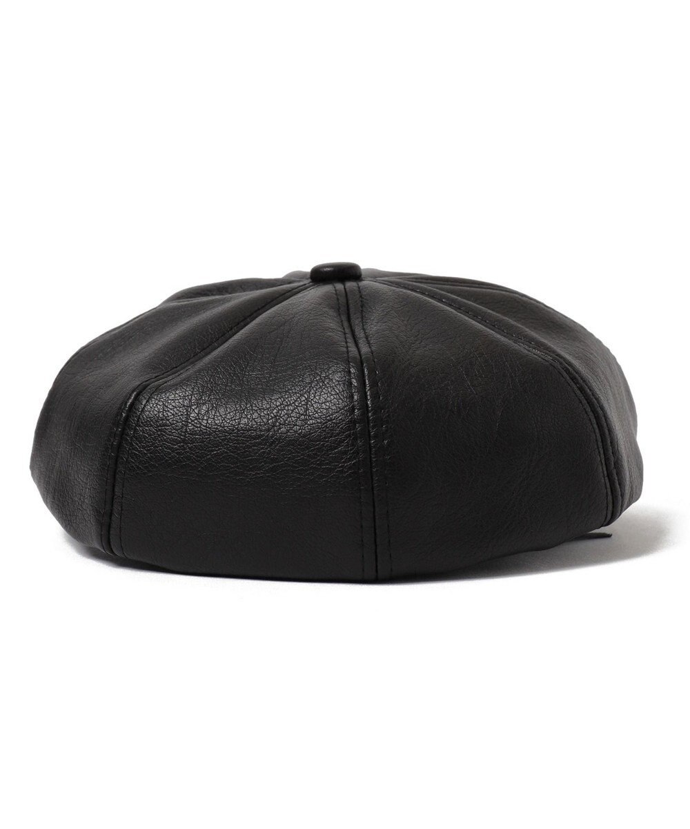 WEGO ヴィンテージPUキャスケット 