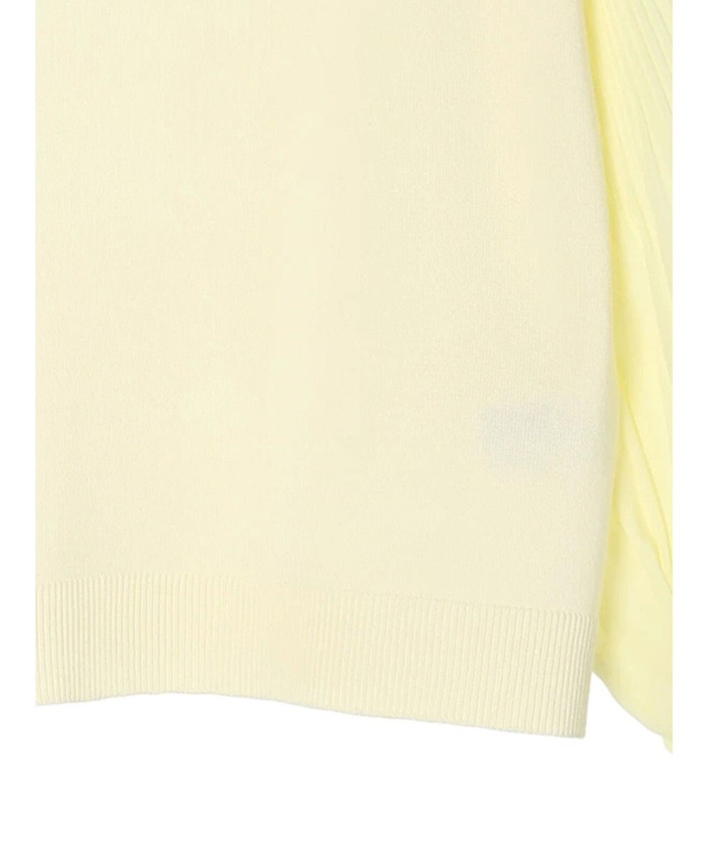 Green Parks プリーツ袖ニットプルオーバー 