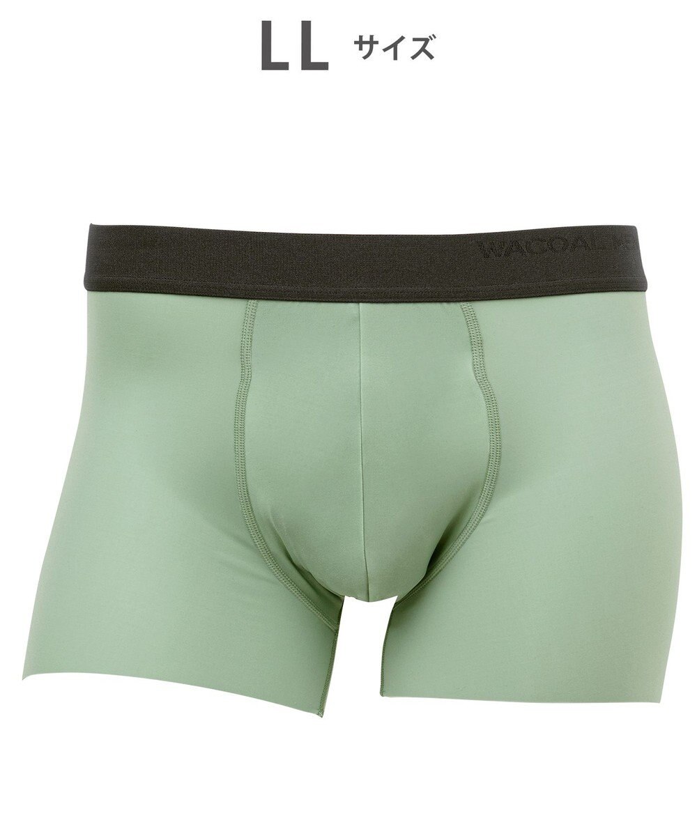 WACOAL MEN WACOAL MEN 【気持ちいいパンツ】 ボクサーパンツ 動きにフィット フロントの安定性・快適性 フリーなカッティング(裾部分) 通気性(肌側) 前閉じ 下着 メンズ WT3418 /ワコールメン 