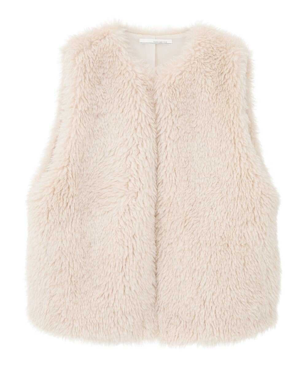 Green Parks ・ＥＬＥＮＣＡＲＥ　ＤＵＥ　シープファーロングベスト 